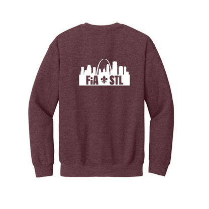 St. Louis, MO - Gildan Heavy Blend Crewneck Sweatshirt