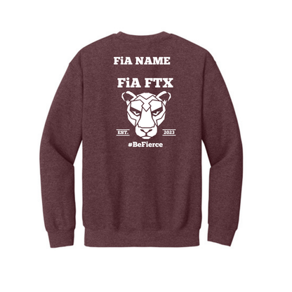 FTX, TX - PERSONALIZED Gildan Heavy Blend Crewneck Sweatshirt