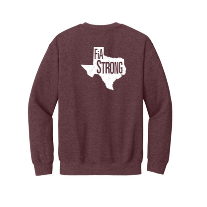 Texas Strong - Gildan Heavy Blend Crewneck Sweatshirt