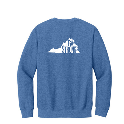 Virginia Strong - Gildan Heavy Blend Crewneck Sweatshirt
