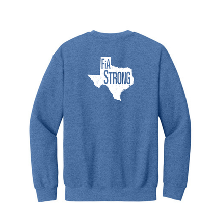 Texas Strong - Gildan Heavy Blend Crewneck Sweatshirt
