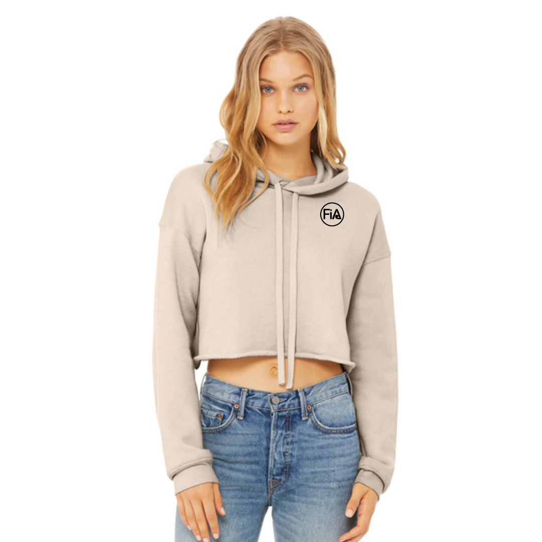 FiA Gear - BELLA+CANVAS Women’s Sponge Fleece Cropped Fleece Hoodie