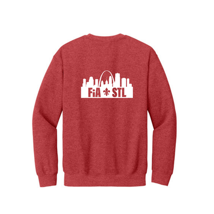 St. Louis, MO - Gildan Heavy Blend Crewneck Sweatshirt