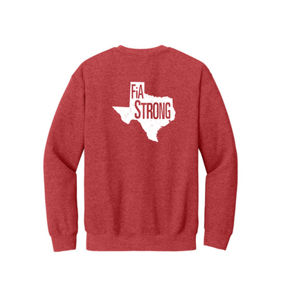 Texas Strong - Gildan Heavy Blend Crewneck Sweatshirt
