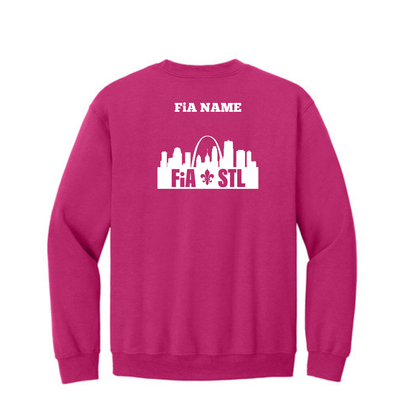 St. Louis, MO - PERSONALIZED Gildan Heavy Blend Crewneck Sweatshirt