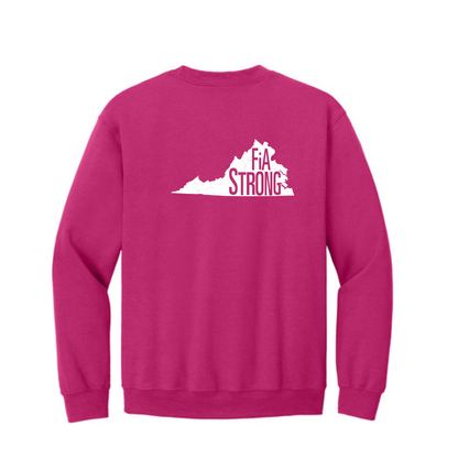Virginia Strong - Gildan Heavy Blend Crewneck Sweatshirt