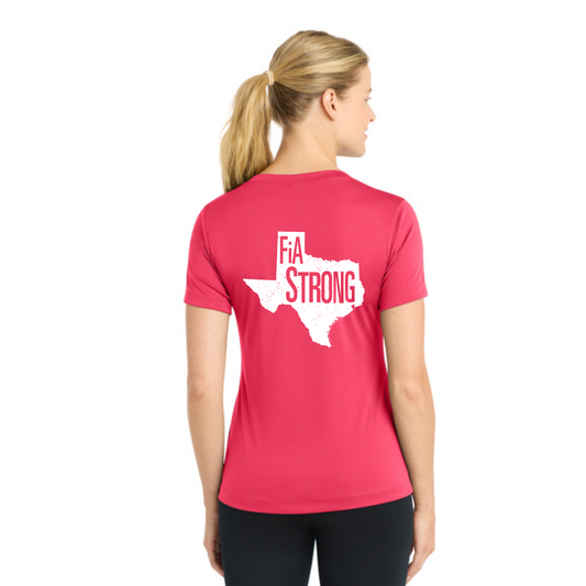 Texas Strong - Sport Tek Sleeveless Performance V-Neck Tee