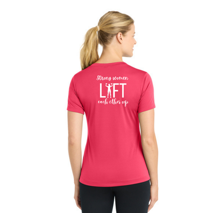 Strong Women - Sport Tek Short Sleeve V-Neck Performance Tee