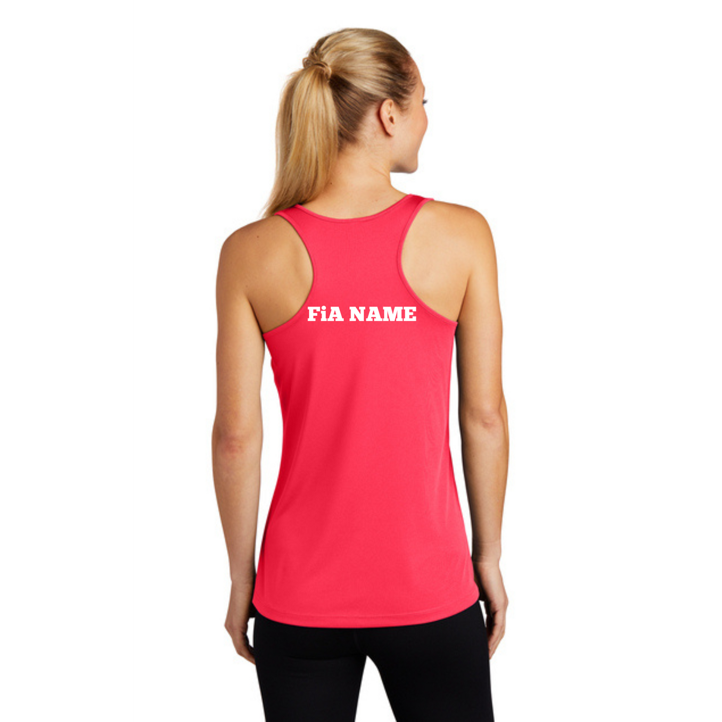 PERSONALIZED Sport Tek Racerback Tank.WEST