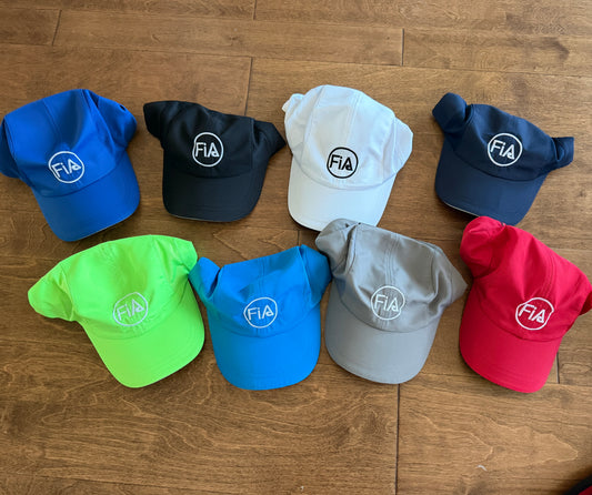 READY TO SHIP - FiA Embroidered OTTO Reflective 6 Panel Running Cap
