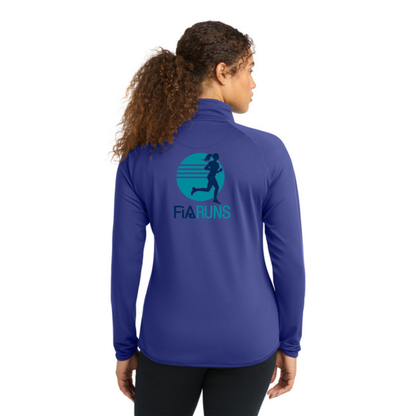FiA Runs - Sport Tek Sport-Wick Stretch 1/4-Zip Pullover