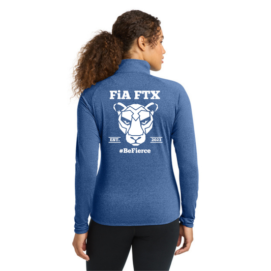 FTX, TX - Sport Tek Sport-Wick Stretch 1/4-Zip Pullover
