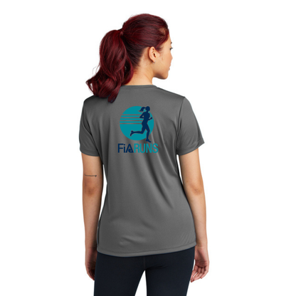 FiA Runs - Sport Tek Crew Neck Short Sleeve Performance Tee