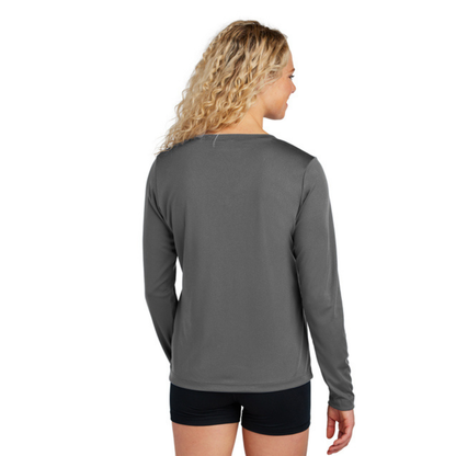 Sport Tek Long Sleeve Competitor V-Neck Tee.EAST