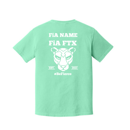 FTX, TX - PERSONALIZED Comfort Colors Heavyweight Ring Spun Tee
