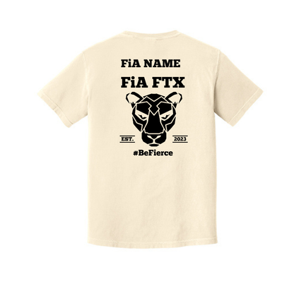 FTX, TX - PERSONALIZED Comfort Colors Heavyweight Ring Spun Tee