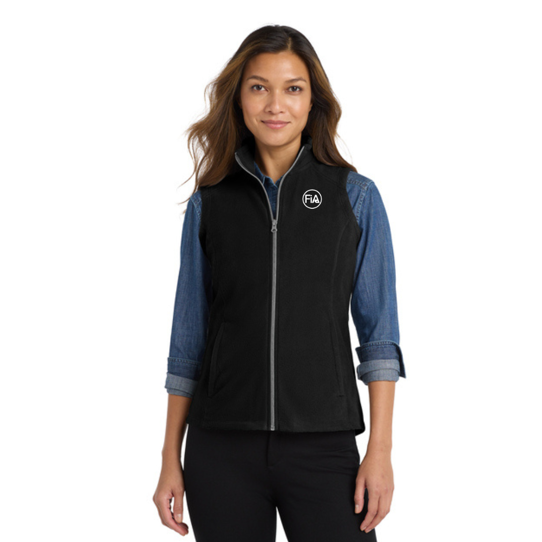 FiA - Embroidered Port Authority Micro-Fleece Vest