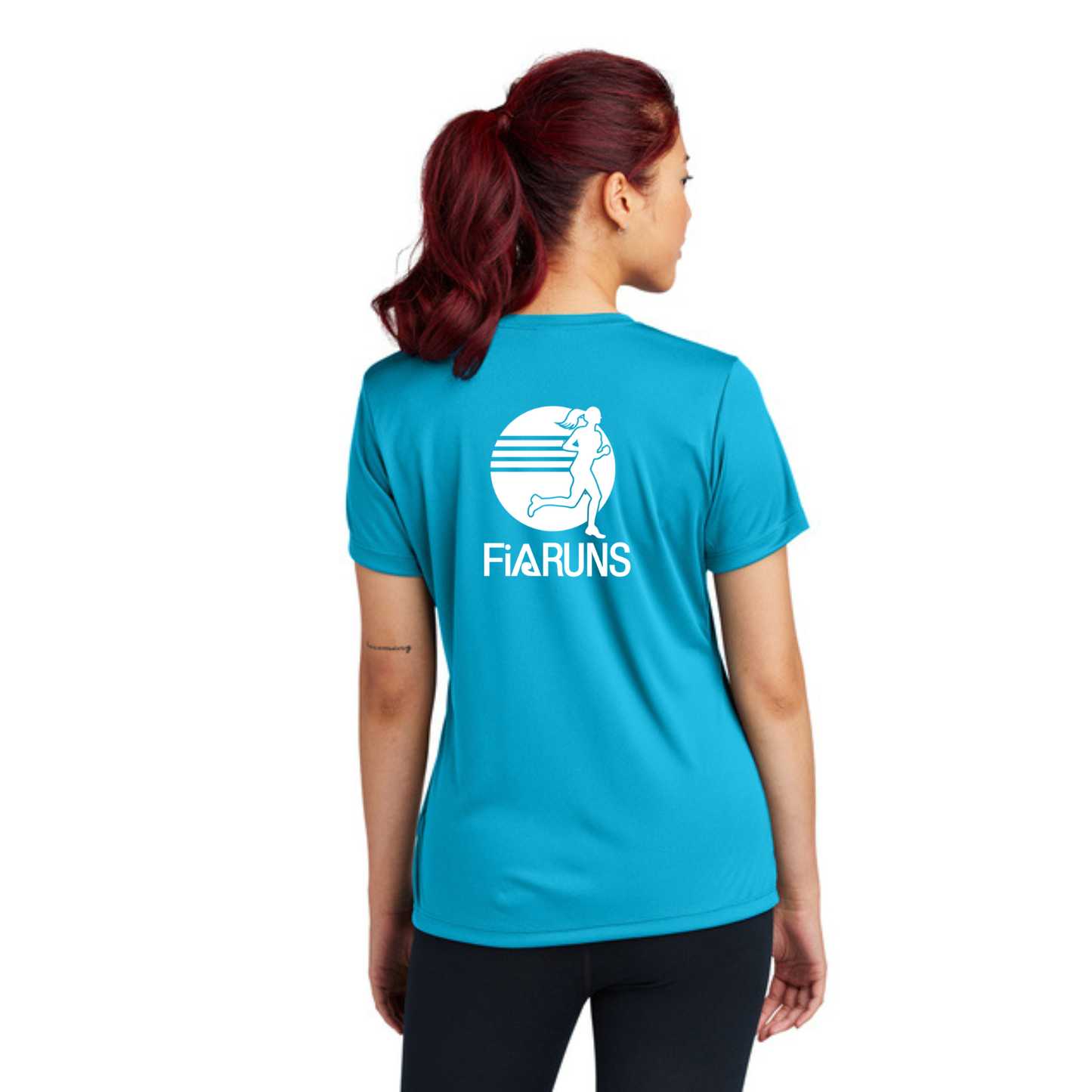 FiA Runs - Sport Tek Crew Neck Short Sleeve Performance Tee