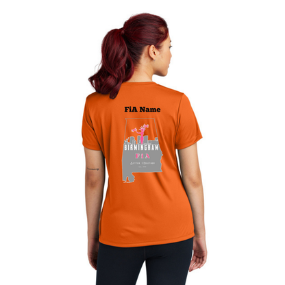 Birmingham, AL - PERSONALIZED Sport Tek Crew Neck Short Sleeve Performance Tee