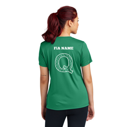 Q Shirt - PERSONALIZED Sport Tek Short Sleeve Performance Tee