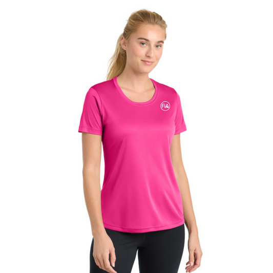 Charleston, SC - NEON PERSONALIZED Sport Tek Crew Neck Short Sleeve Performance Tee