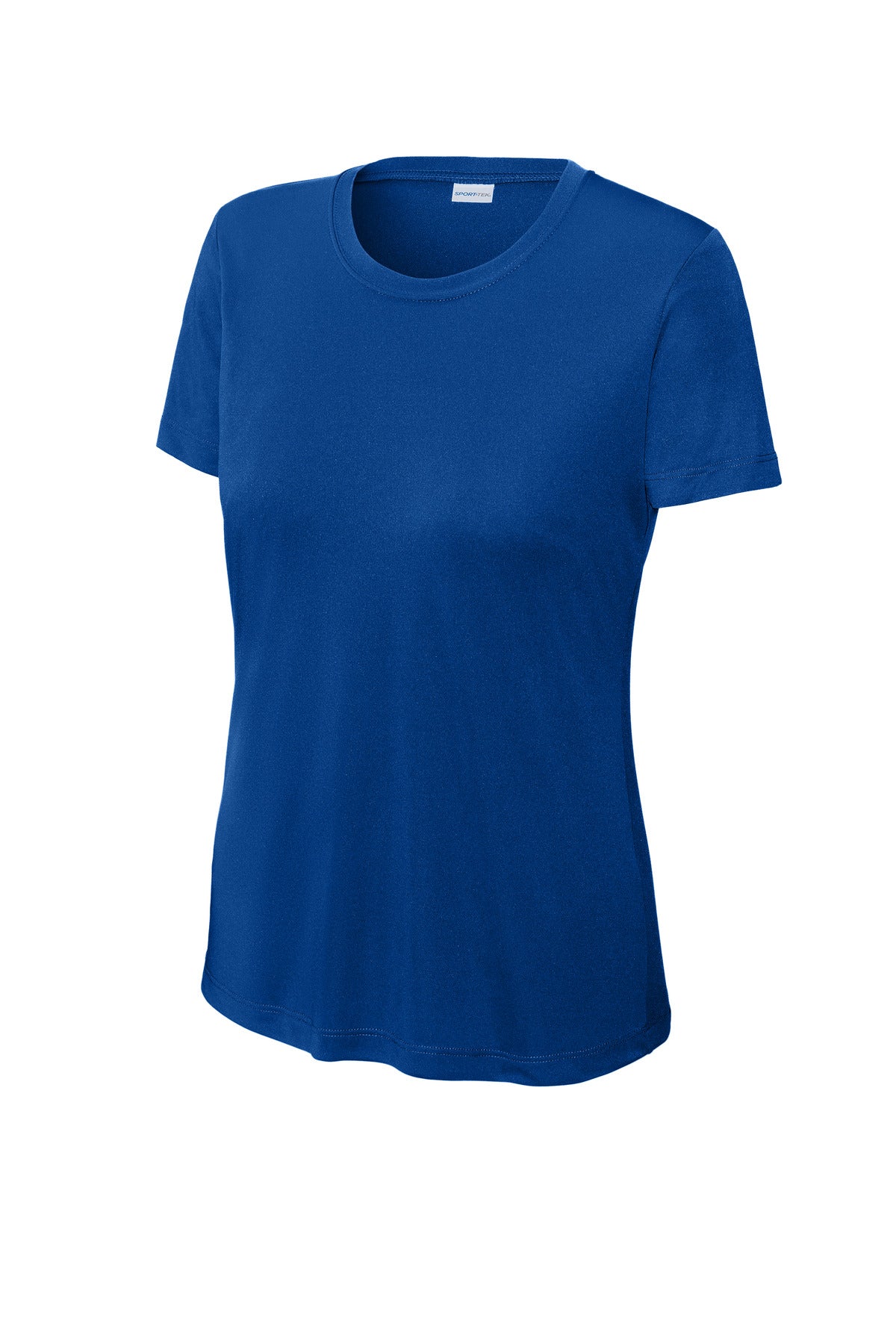 Sport-Tek Crew Neck Short Sleeve Performance Tee — True Royal blank garment color reference; includes FiA Always front design