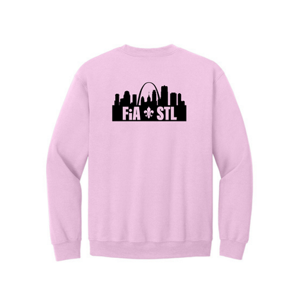 St. Louis, MO - Gildan Heavy Blend Crewneck Sweatshirt