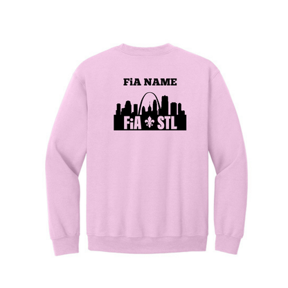 St. Louis, MO - PERSONALIZED Gildan Heavy Blend Crewneck Sweatshirt