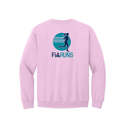 FiA Runs Gildan Heavy Blend Crewneck Sweatshirt