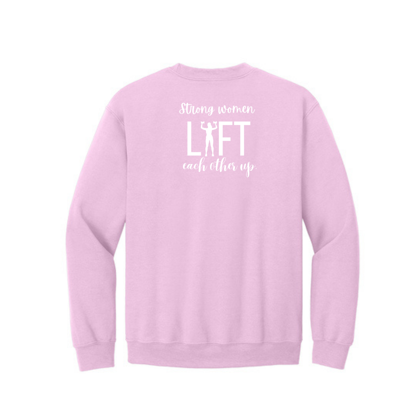 Strong Women - Gildan Heavy Blend Crewneck Sweatshirt