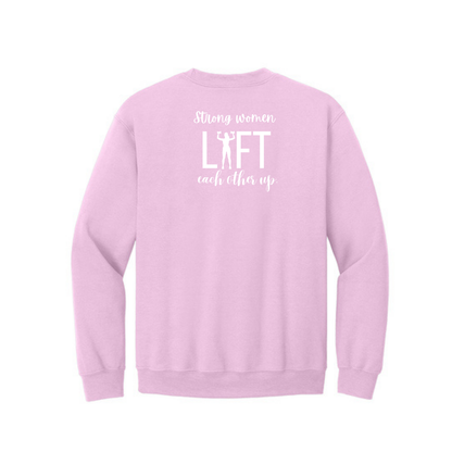 Strong Women - Gildan Heavy Blend Crewneck Sweatshirt