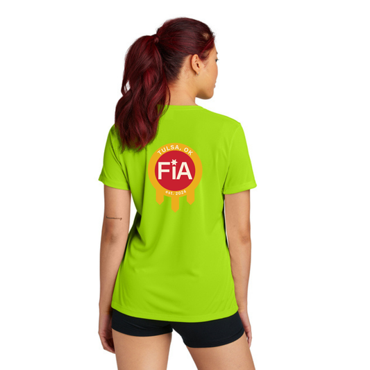 Tulsa, OK - NEON Sport Tek Crew Neck Short Sleeve Performance Tee