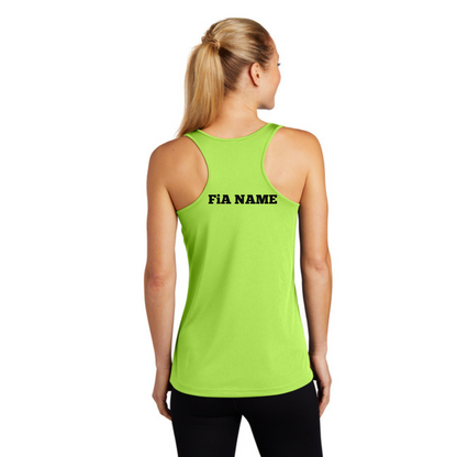 PERSONALIZED Sport Tek Racerback Tank.WEST
