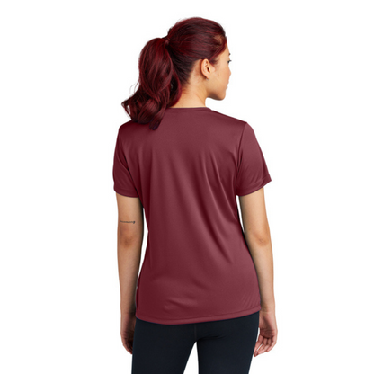 Katy FiA Anniversary - PERSONALIZED Sport Tek V-Neck Short Sleeve Performance Tee