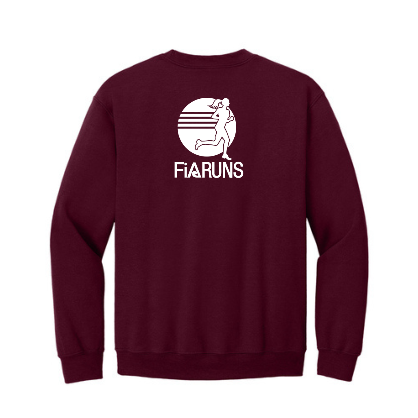 FiA Runs Gildan Heavy Blend Crewneck Sweatshirt