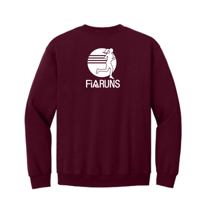 FiA Runs Gildan Heavy Blend Crewneck Sweatshirt