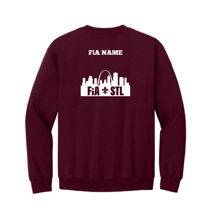 St. Louis, MO - PERSONALIZED Gildan Heavy Blend Crewneck Sweatshirt