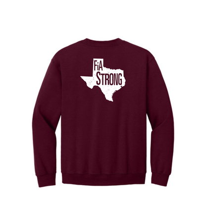 Texas Strong - Gildan Heavy Blend Crewneck Sweatshirt