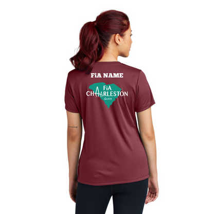 Charleston, SC - PERSONALIZED Sport Tek Crew Neck Short Sleeve Performance Tee