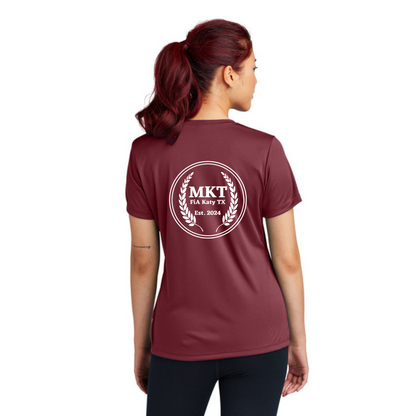 MKT, TX - Sport Tek V-Neck Short Sleeve Performance Tee