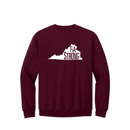 Virginia Strong - Gildan Heavy Blend Crewneck Sweatshirt