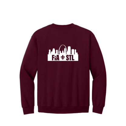 St. Louis, MO - Gildan Heavy Blend Crewneck Sweatshirt