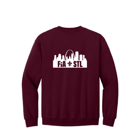 St. Louis, MO - Gildan Heavy Blend Crewneck Sweatshirt