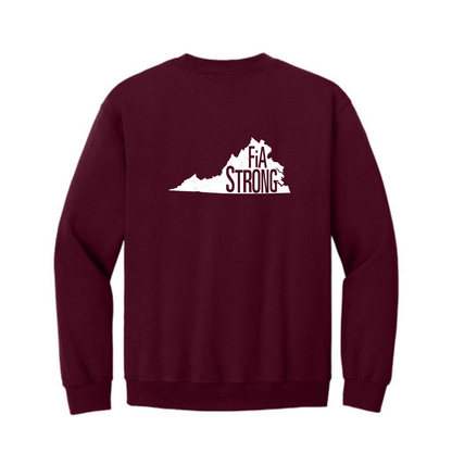 Virginia Strong - Gildan Heavy Blend Crewneck Sweatshirt