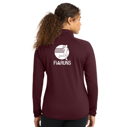 FiA Runs - Sport Tek Sport-Wick Stretch 1/4-Zip Pullover