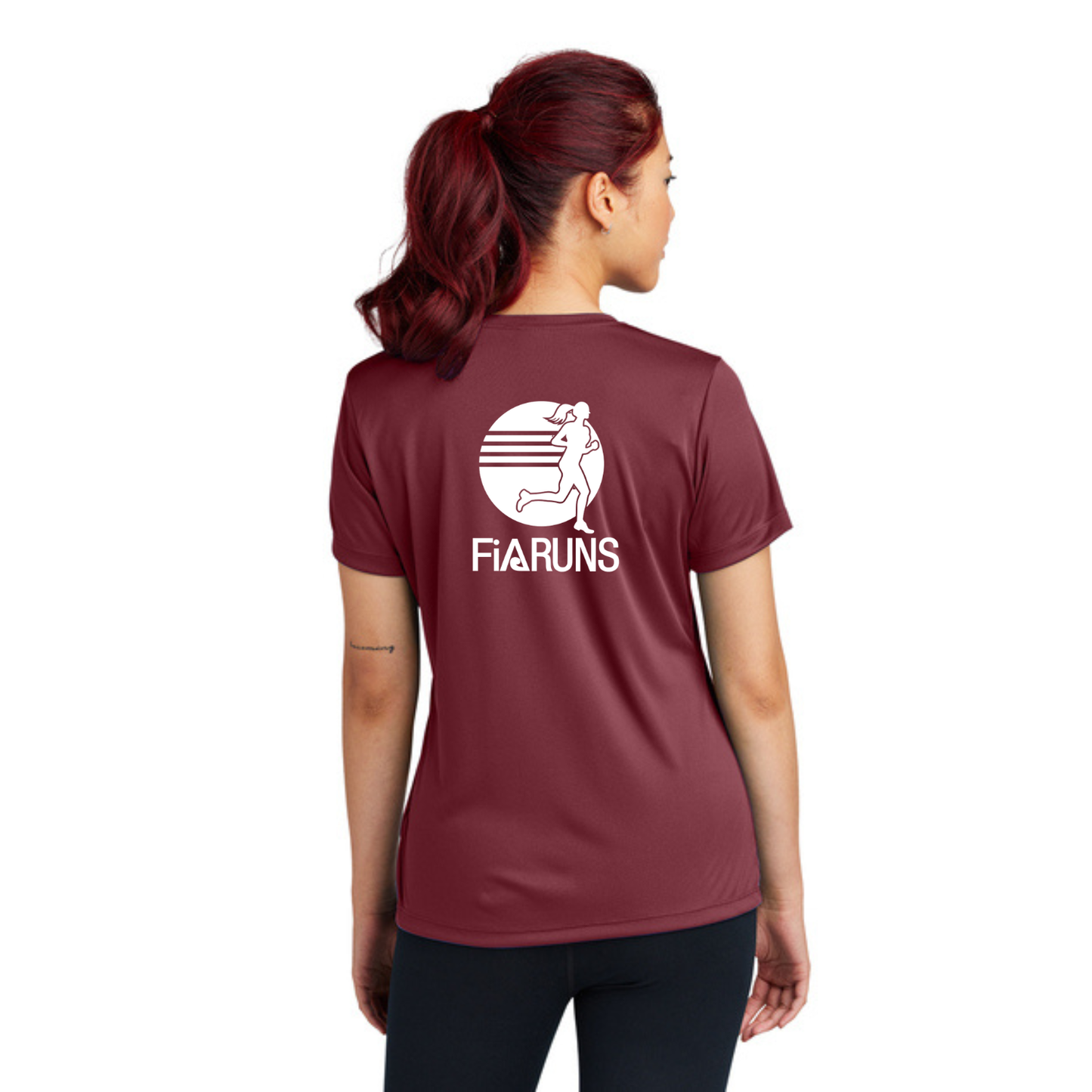 FiA Runs - Sport Tek Crew Neck Short Sleeve Performance Tee