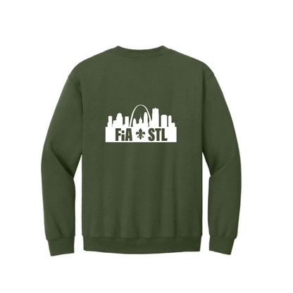 St. Louis, MO - Gildan Heavy Blend Crewneck Sweatshirt