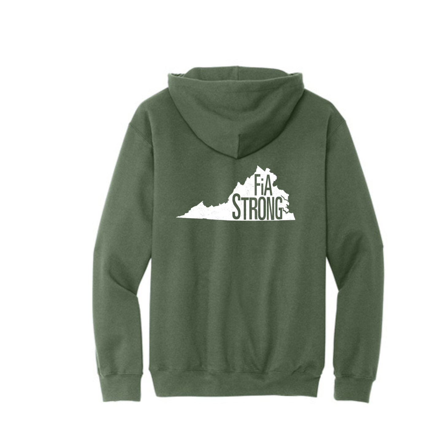 Virginia Strong - Gildan Softstyle Midweight Pullover Hooded Sweatshirt