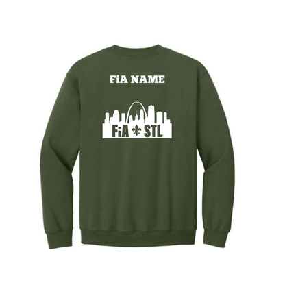 St. Louis, MO - PERSONALIZED Gildan Heavy Blend Crewneck Sweatshirt