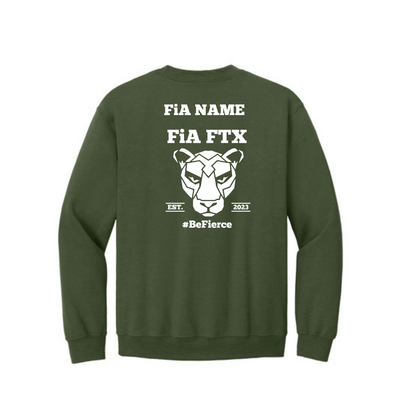 FTX, TX - PERSONALIZED Gildan Heavy Blend Crewneck Sweatshirt